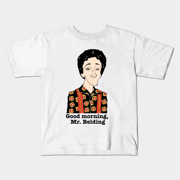 TV SITCOM ICON Kids T-Shirt by cartoonistguy